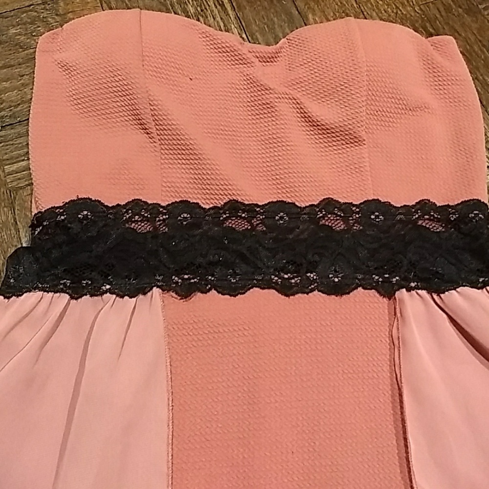 💞Wild Daisy💗strepless dressvery pretty👗 size(L) - Picture 5 of 8